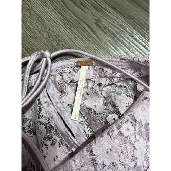 Free People NWT Purple New Love Mini Slip - Picture 6 of 8